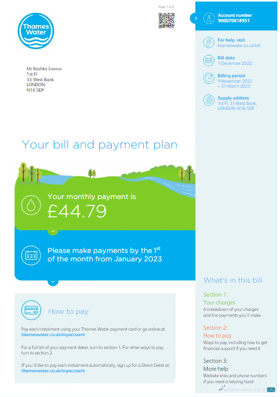 Angola LNG proof of address utility bill template in Word and PDF format Angola LNG proof of address utility bill template in Word and PDF format